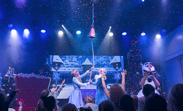 Frozen Christmas Black Friday Show at the Fun Place in Clarkston MI