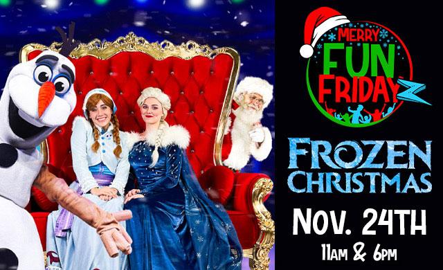Frozen Christmas Fun Friday Event