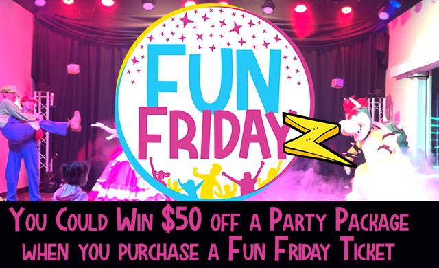 Win a $50 Party Package Gift Card