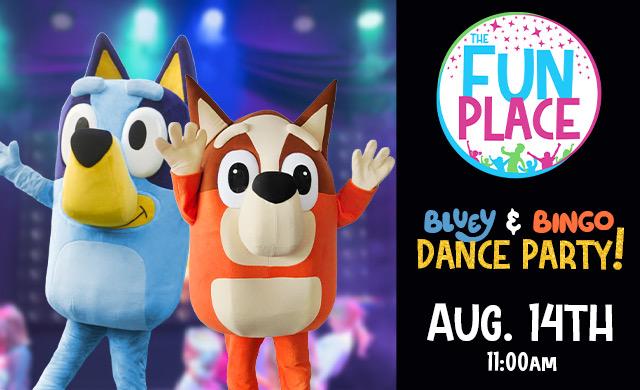 Bluey and Bingo Dance Party