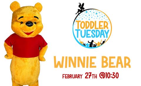 Winnie the Pooh Bear Character Visit