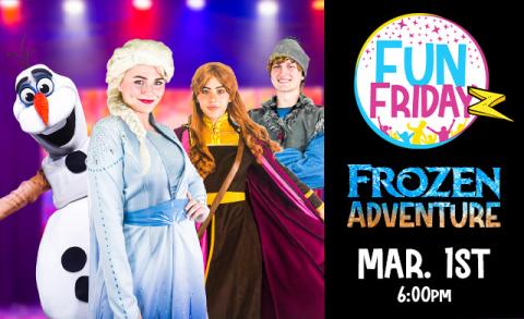 frozen princess characters for kids party at the Fun place in clarkston michigan