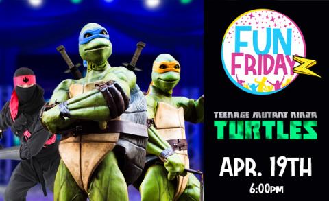 Live Action Turtle Ninjas at the Fun Place in Clarkston Michigan