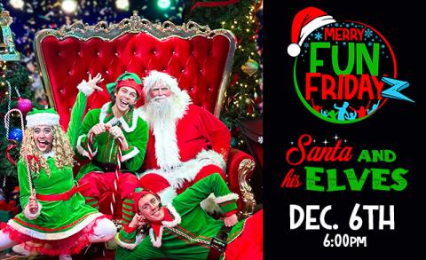 Meet Santa and his elves for this Christmas show full of fun and excitement